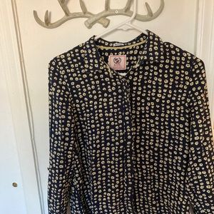 Vintage button down top
